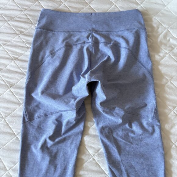 Outdoor Voices Womens Size Large Blue Warm Up Athletic 7/8 Leggings Yoga - Picture 7 of 7